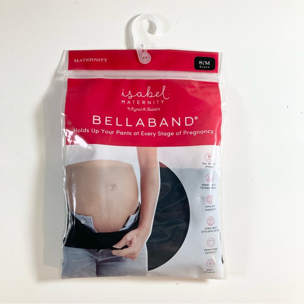 Isabel Maternity Bellaband in Black
